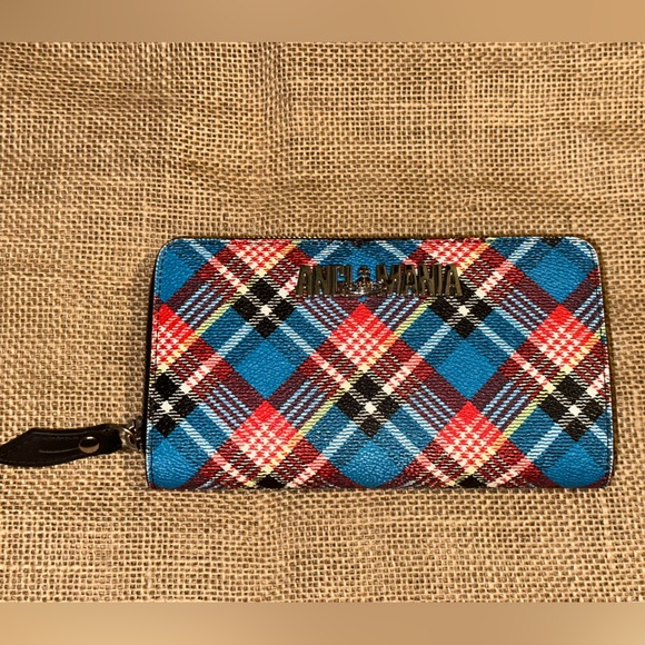 Vivienne Westwood Anglomania Long Zipper Organizer Wallet